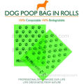 Oxo-biodegradable pet waste dog poop bags with logo, toilet compostable plastic dog poop bag, Poop pet garbage bags on roll